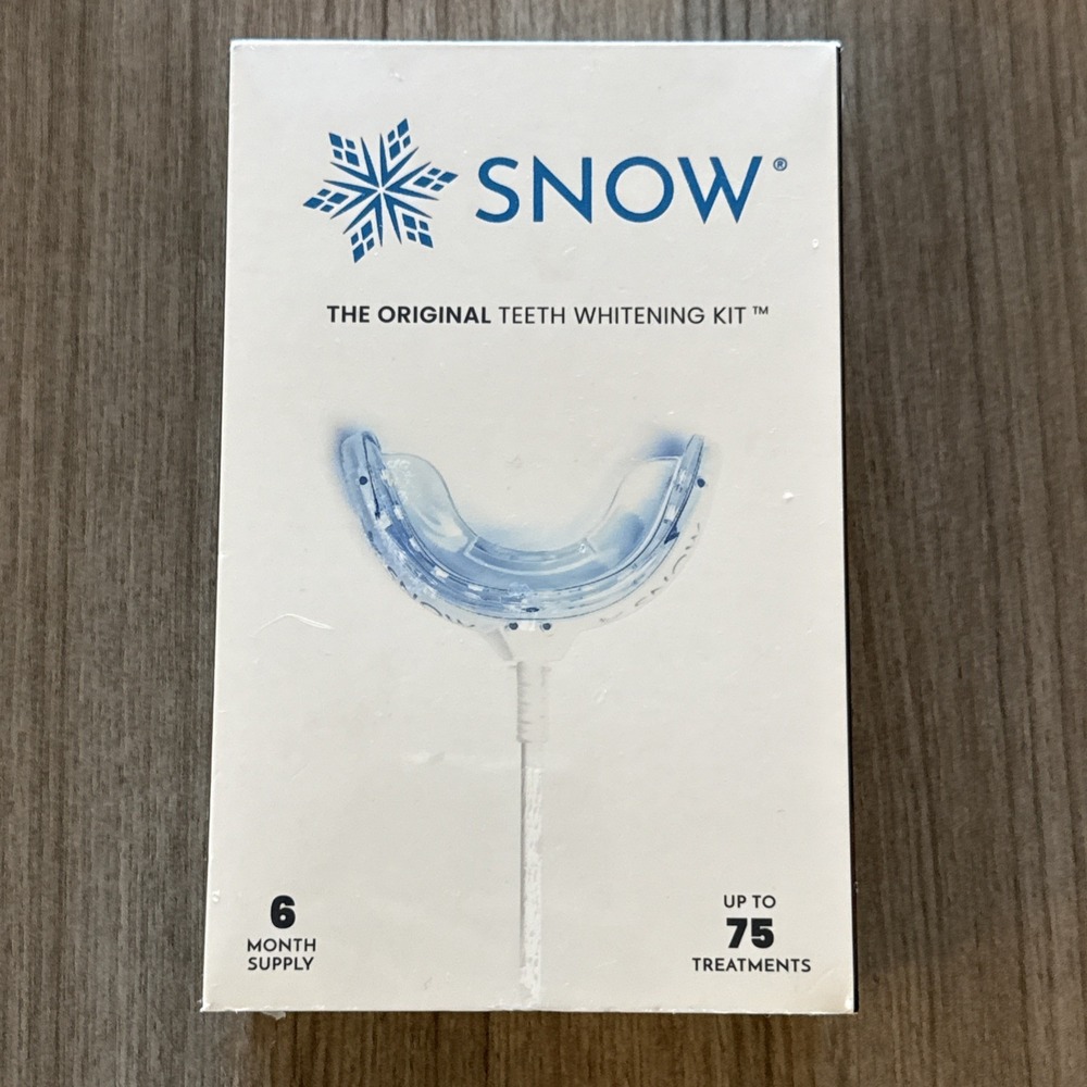 Snow Teeth Whitening With LED Factory Sealed‎ New Factory Sealed